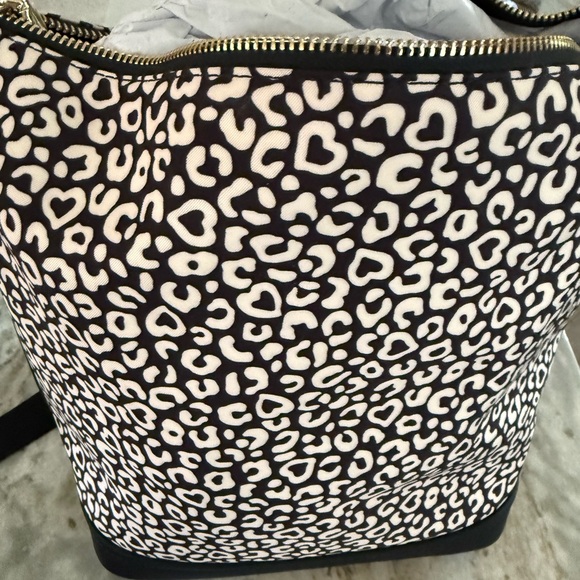 Kate Spade Blk/Wht Leopard Shoulder Bag - Picture 7 of 11